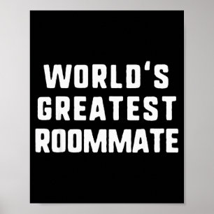 World's Greatest Roommate Gift Christmas  Poster