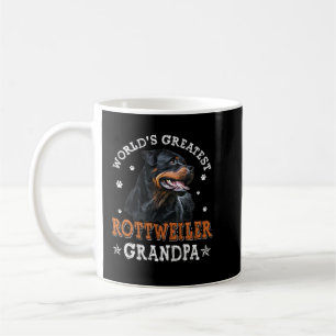 World's Greatest Rottweiler Grandpa Funny Rottie P Coffee Mug