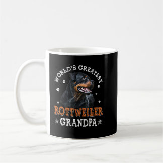 World's Greatest Rottweiler Grandpa Funny Rottie P Coffee Mug