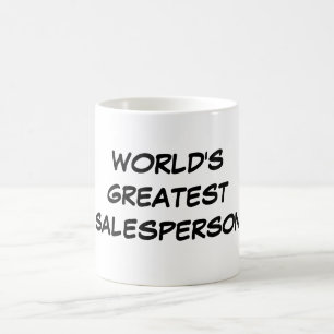 "World's Greatest Salesperson" Mug
