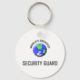 World's Greatest Security Guard Key Ring