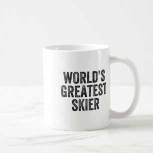 World's Greatest Skier Skiing Ski Snowboard Snowbo Coffee Mug