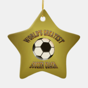 World's Greatest Soccer Coach Ornament