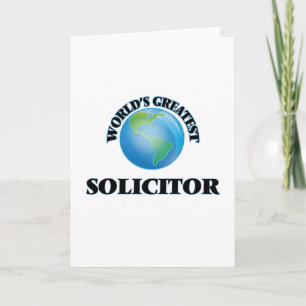World's Greatest Solicitor Card
