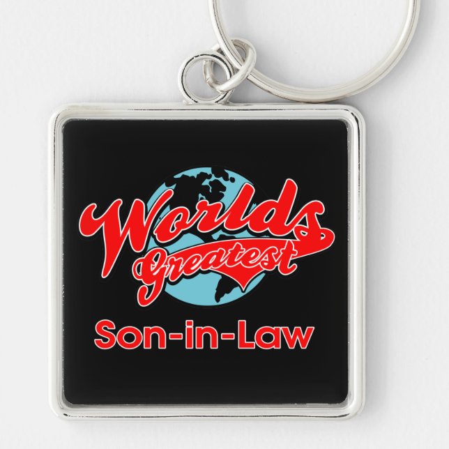 World's Greatest Son-in-Law Key Ring (Front)
