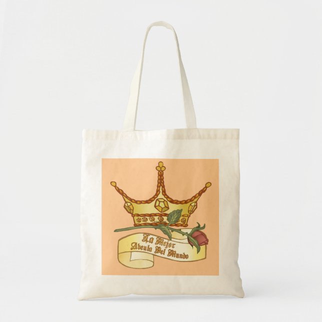 World's Greatest Spanish Grandma tote bag (Front)