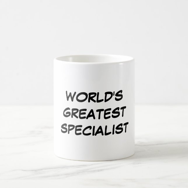 "World's Greatest Specialist" Mug (Center)