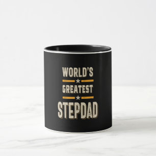 World's Greatest Step-Dad Funny Stepfather Gift Mug
