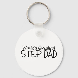 Worlds Greatest Step Dad Key Ring