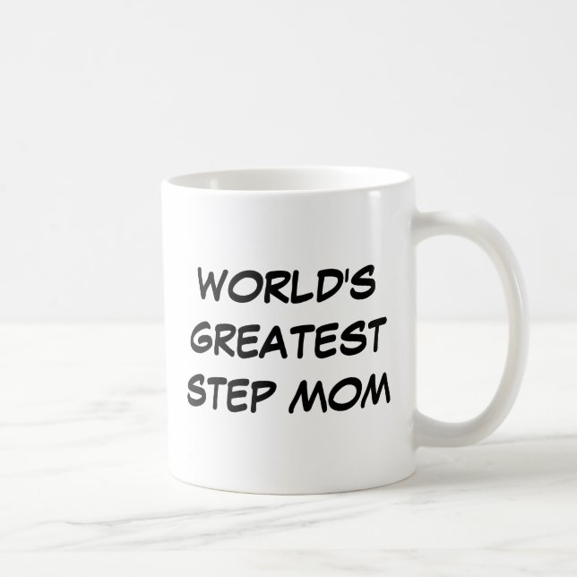 "World's Greatest Step Mum" Mug (Right)