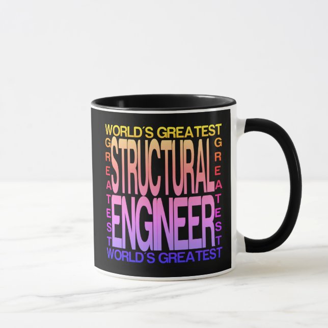 Worlds Greatest Structural Engineer Mug (Right)
