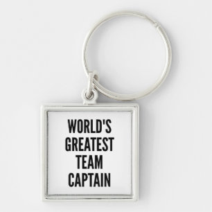 Worlds Greatest Team Captain Key Ring