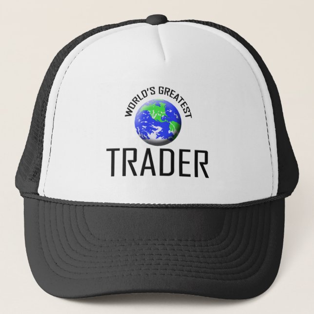 World's Greatest Trader Trucker Hat (Front)