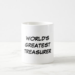 "World's Greatest Treasurer" Mug