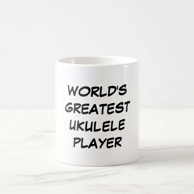 "World's Greatest Ukulele Player" Mug (Center)