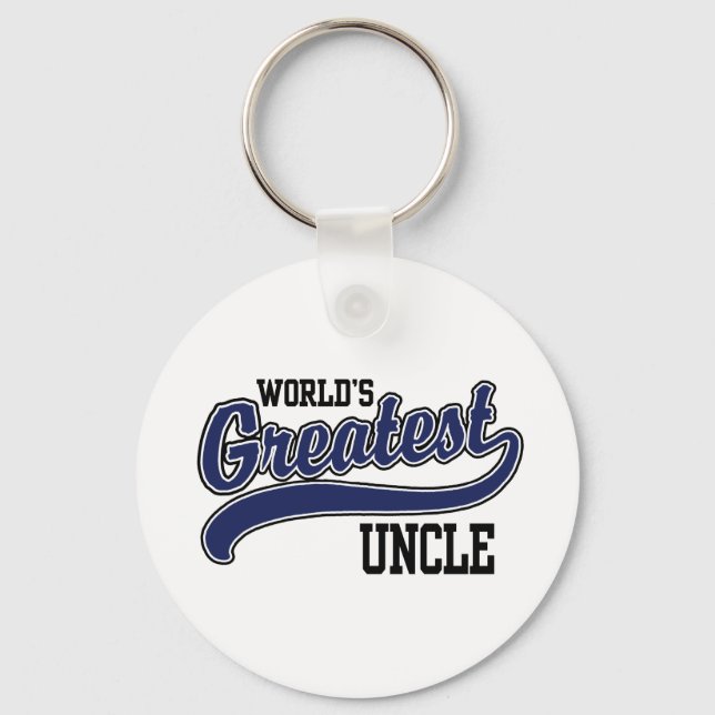 World's Greatest Uncle Key Ring (Front)