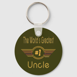 World's Greatest Uncle Key Ring