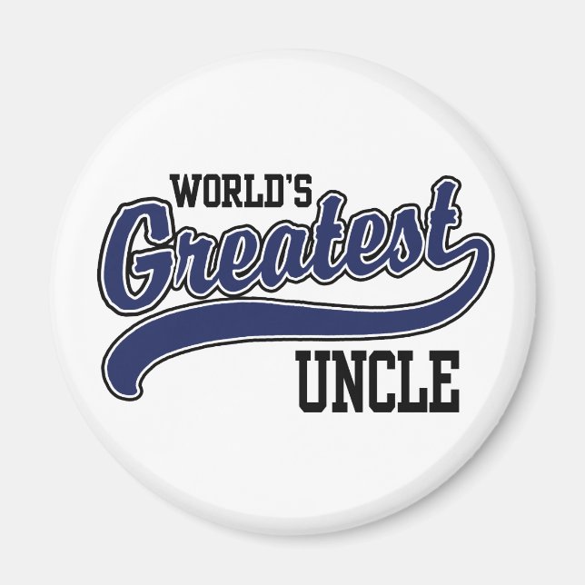 World's Greatest Uncle Magnet (Front)
