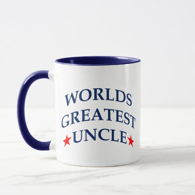 Worlds Greatest Uncle Mug (Left)