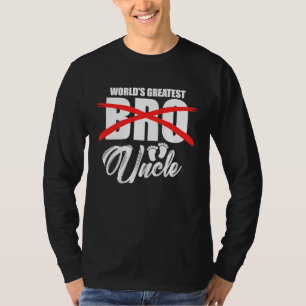 World's Greatest Uncle Pregnancy Announcement Baby T-Shirt