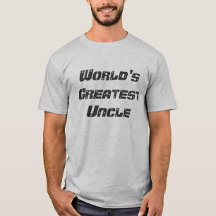 World's Greatest Uncle T-Shirt