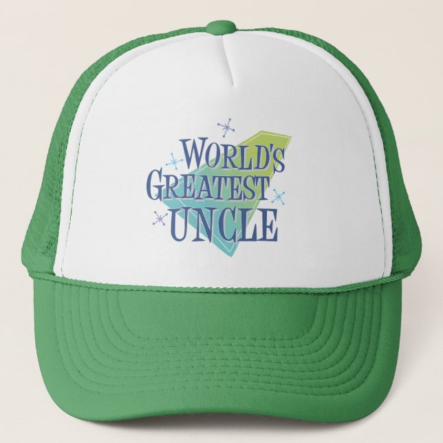 World's Greatest Uncle Trucker Hat (Front)