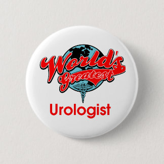 World's Greatest Urologist 6 Cm Round Badge