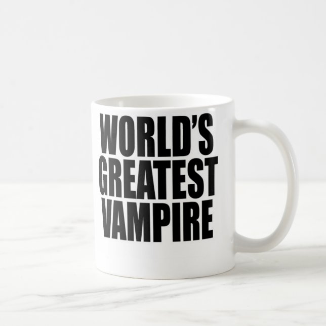 World's Greatest Vampire Coffee Mug (Right)
