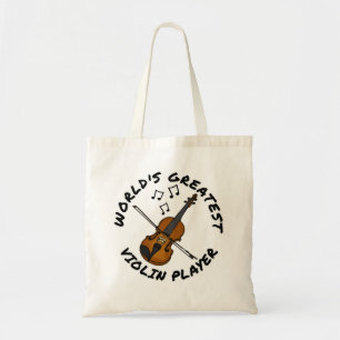 World's Greatest Violin Player, Violinist Funny Tote Bag
