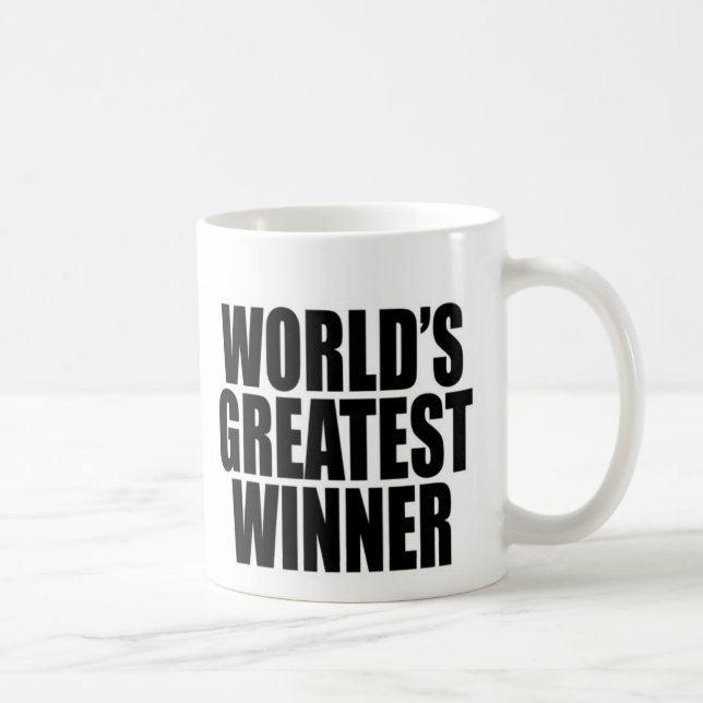 World's Greatest Winner Coffee Mug (Right)