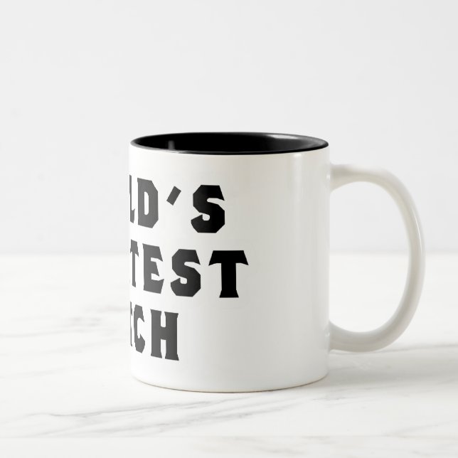 World's Greatest Witch Two-Tone Coffee Mug (Right)
