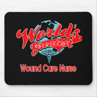 World's Greatest Wound Care Nurse Mouse Pad