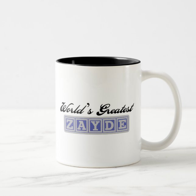 World's Greatest Zayde Two-Tone Coffee Mug (Right)