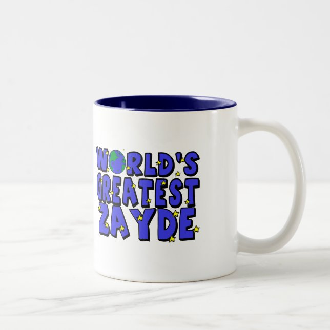 World's Greatest Zayde Two-Tone Coffee Mug (Right)