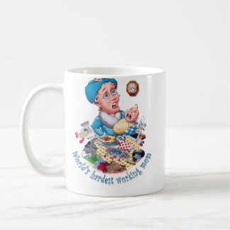 World's hardest working mum coffee mug