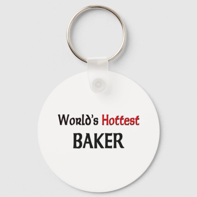 Worlds Hottest Baker Key Ring (Front)