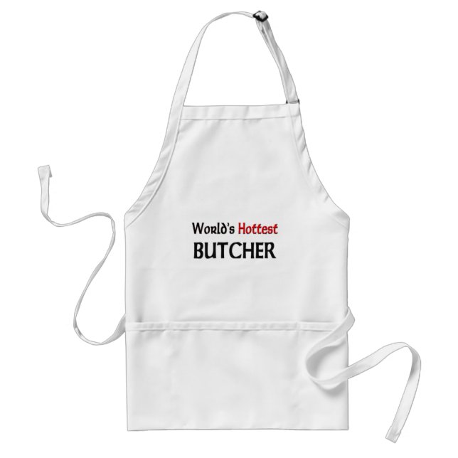 Worlds Hottest Butcher Standard Apron (Front)
