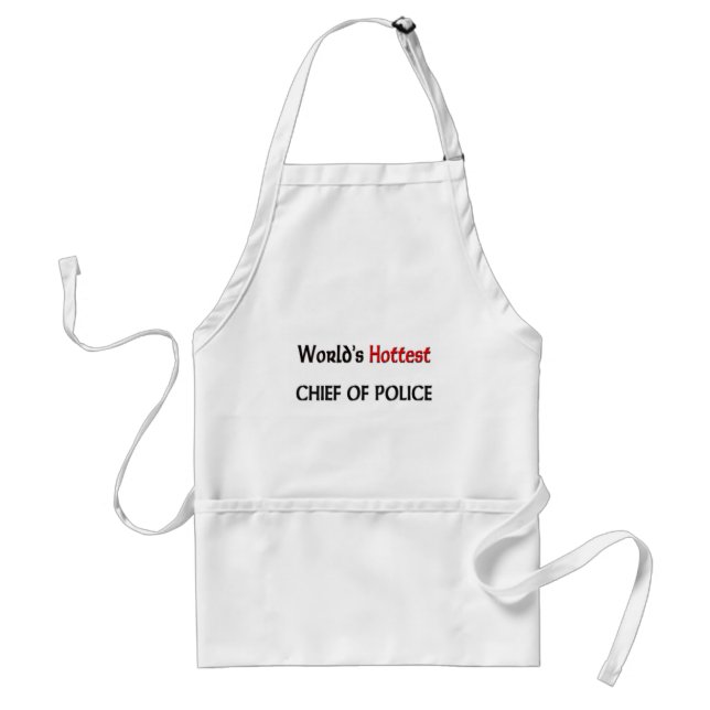Worlds Hottest Chief Of Police Standard Apron (Front)