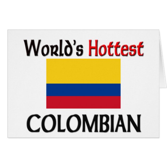 World's Hottest Colombian (Front Horizontal)