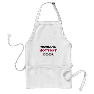 WORLD'S, HOTTEST, COOK apron