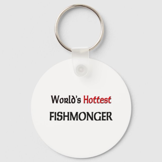 Worlds Hottest Fishmonger Key Ring (Front)