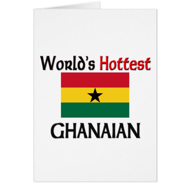 World's Hottest Ghanaian (Front)