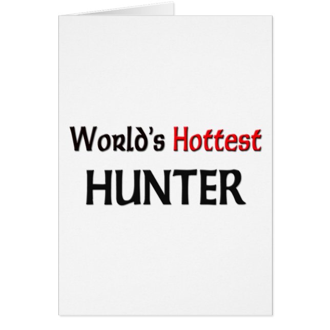 Worlds Hottest Hunter (Front)