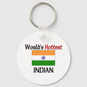 World's Hottest Indian Key Ring