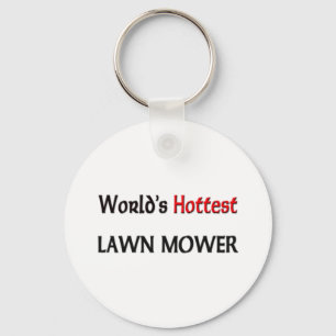 Worlds Hottest Lawn Mower Key Ring