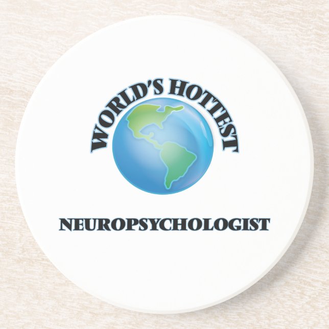 World's Hottest Neuropsychologist Coaster (Front)