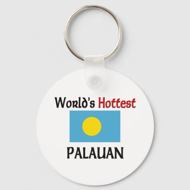 World's Hottest Palauan Key Ring (Front)