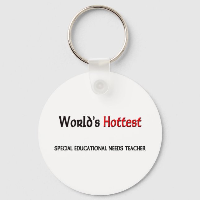 Worlds Hottest Special Educational Needs Teacher Key Ring (Front)