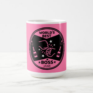 World's lady Greatest Boss Coffee Mug