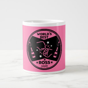 World's lady Greatest Boss Large Coffee Mug